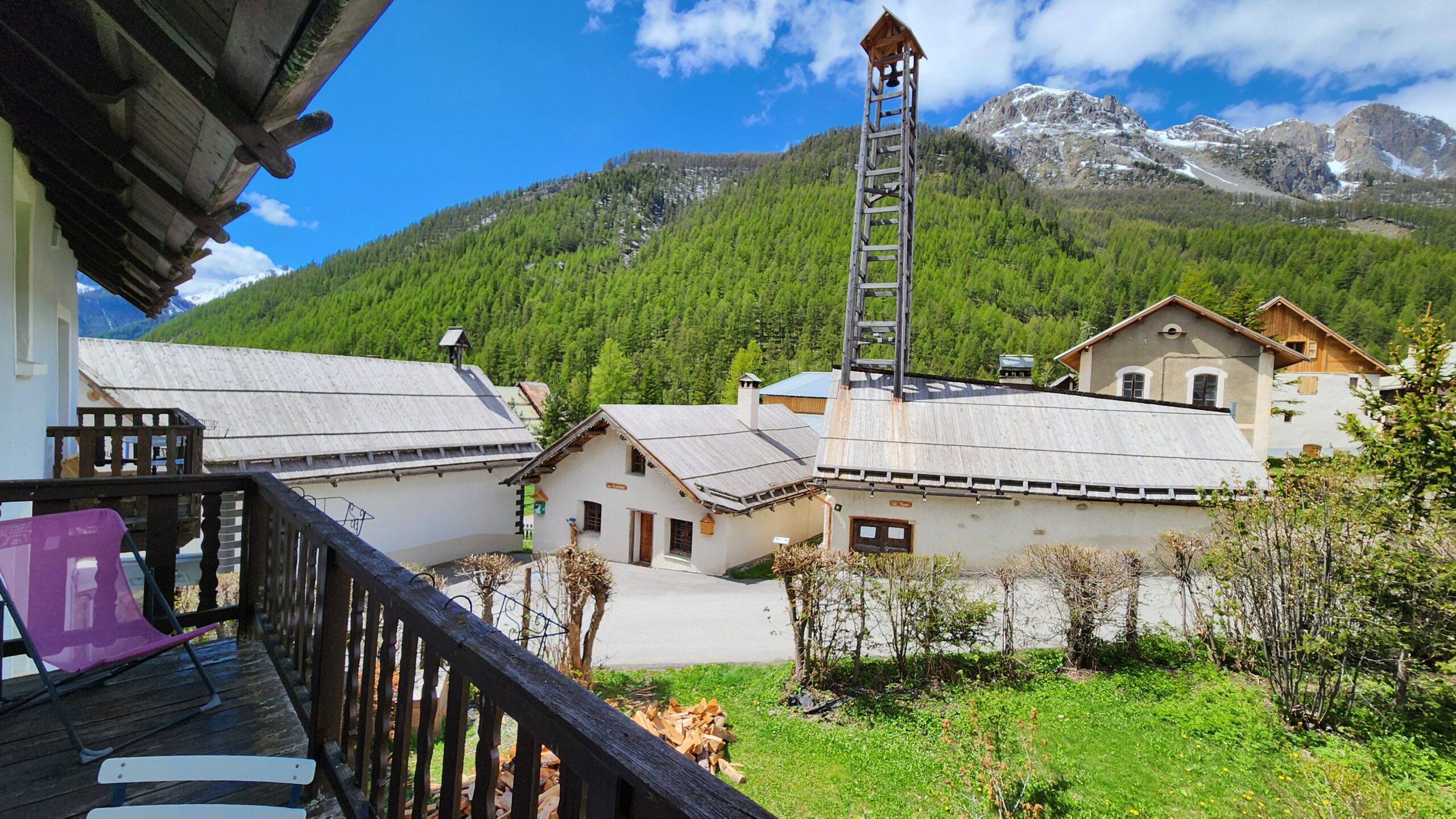 Vue de la chambre hoteMarmotte